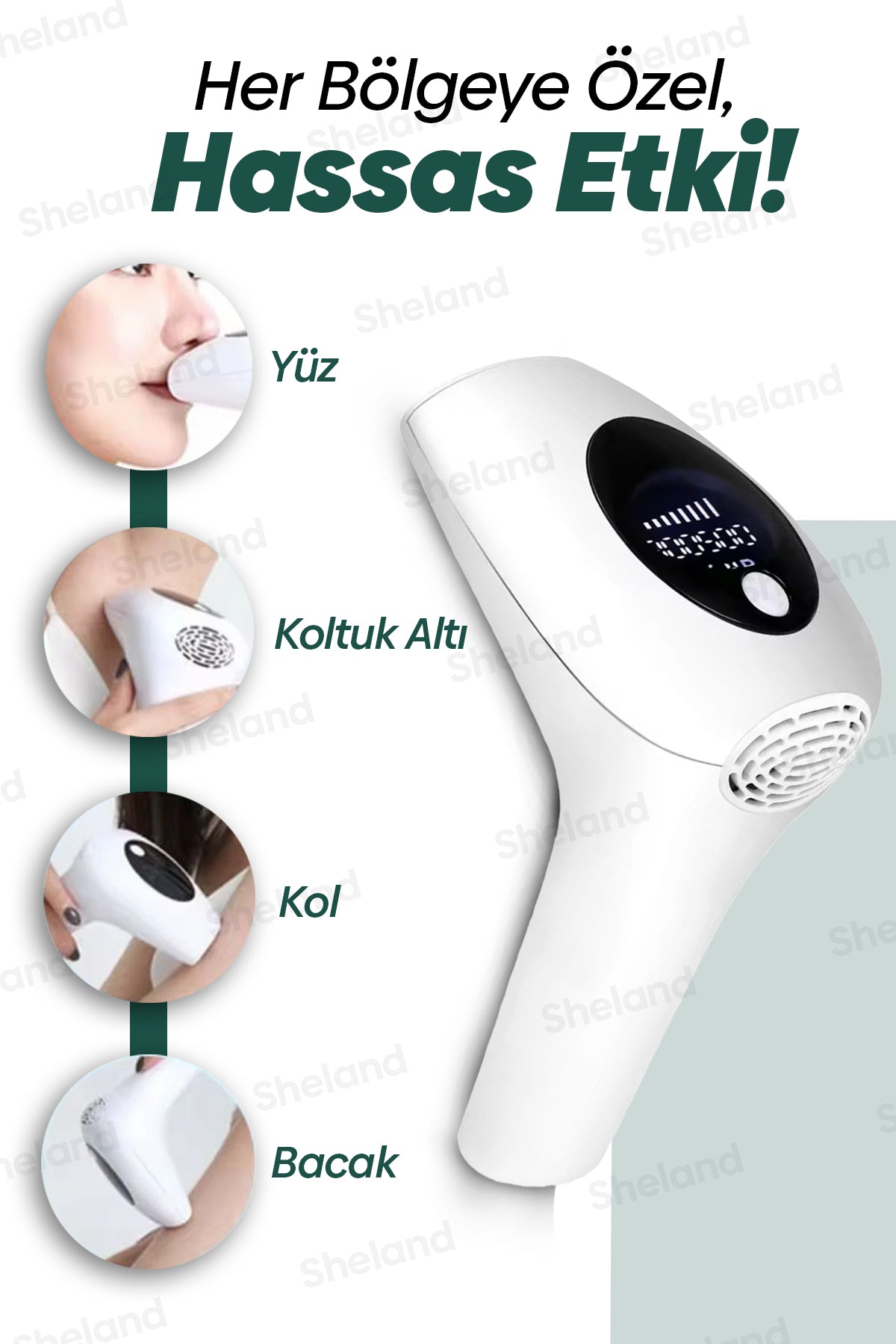 IPL Lazer Epilasyon 8 Kademeli 900.000 Atım