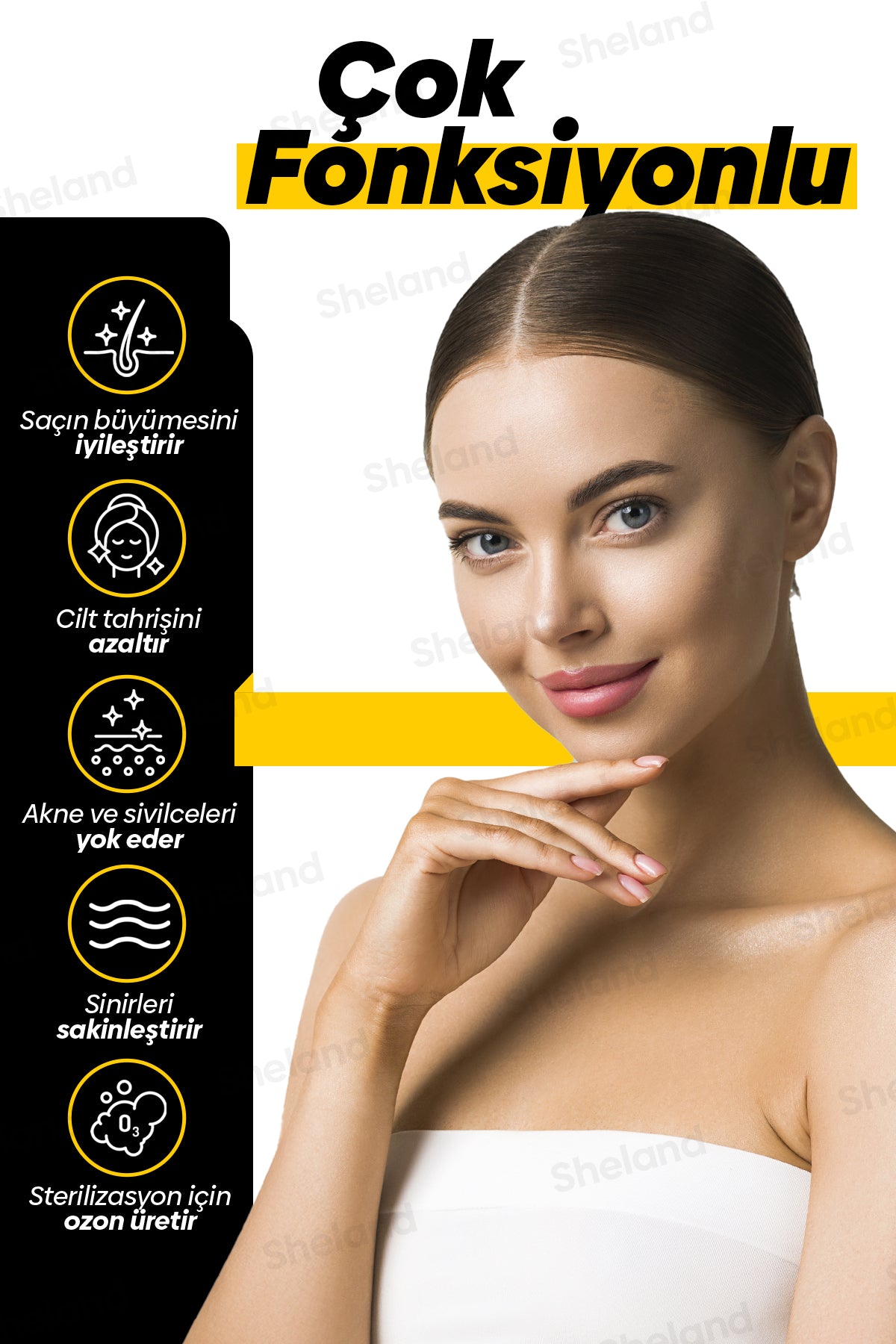 Pro High Frequency Yüksek Frekans Cilt Temizleyici ve Bakım Cihazı