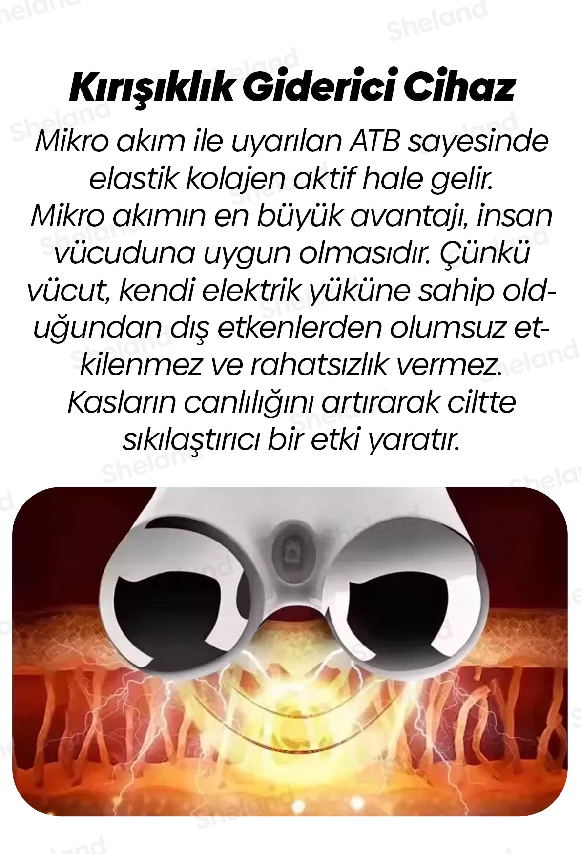 Pro Ems Sıkılaştırma Yenileyici Ve Canlandırıcı Yüz Masaj Ve Temizleme Cihazı